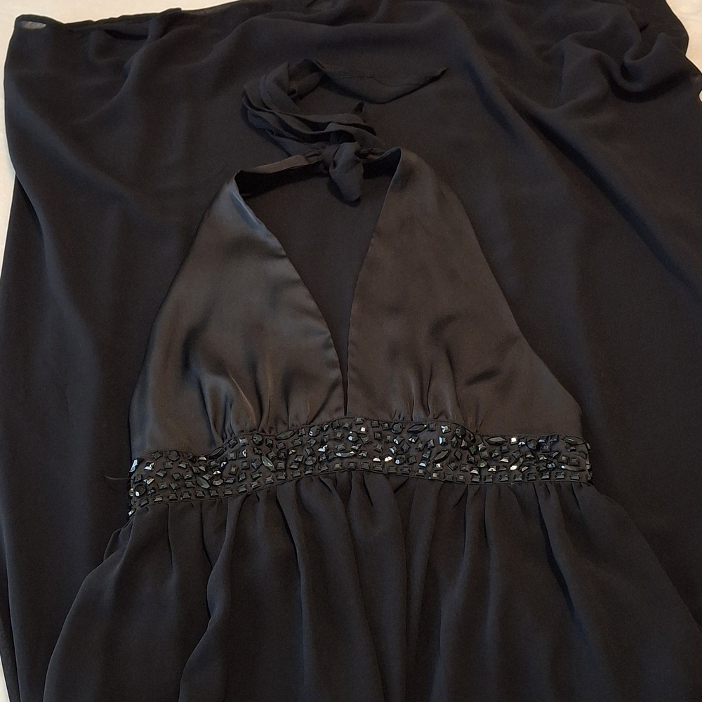 Forever 21 Black Dress with Embellished Detail